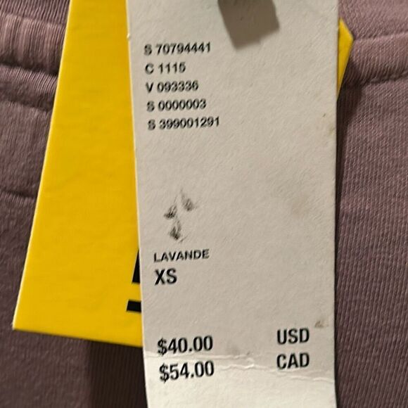 Urban Outfitters Market Men's XS “Thank you, Have a nice day” Graphic Tee Purple - Picture 5 of 10